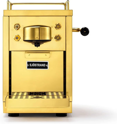 Sjöstrand Coffee Espresso Machine - Espressomaskin för kapslar Rostfri