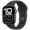 Apple Watch Series 10 4G 42mm Aluminium with Sport Band GPS+Cel (Jet Black Aluminium/Black Sport Band) S/M