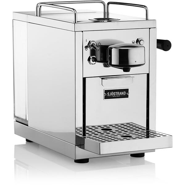 Sjöstrand Coffee Espresso Machine - Espressomaskin för kapslar Rostfri