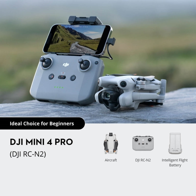 DJI Mini 4 Pro Fly More Combo (DJI RC 2) RTF
