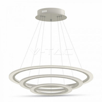 V-TAC 70W Soft Light Chandelier Slim 3 Step Dimmable Warm White
