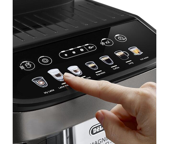 De'Longhi Magnifica Evo ECAM290.81.TB - Automatisk kaffekokare med mjölkskummare - 15 bar - titansvart