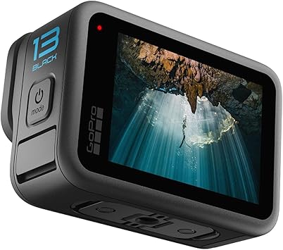 GoPro Hero13 Black - Vattentät actionkamera med 5,3K60 video, 27 MP foto + kompatibilitet med HB-seriens objektiv