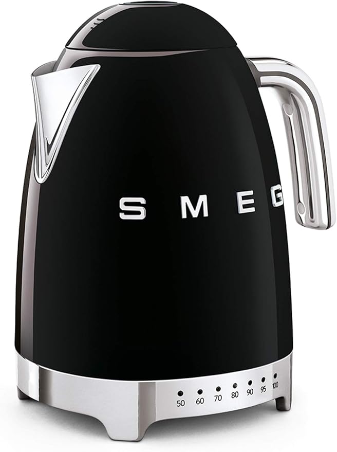Smeg Retro 50 s Style vattenkokare KLF04BLEU (svart)