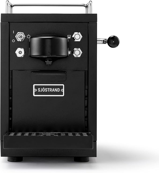 Sjöstrand Coffee Espresso Machine - Espressomaskin för kapslar Rostfri