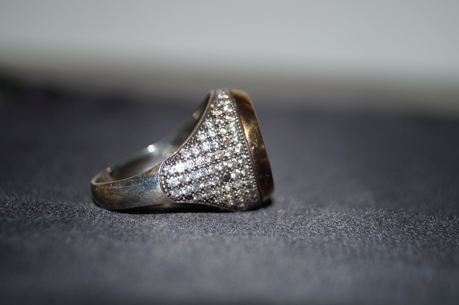 Lyxig Silverring 