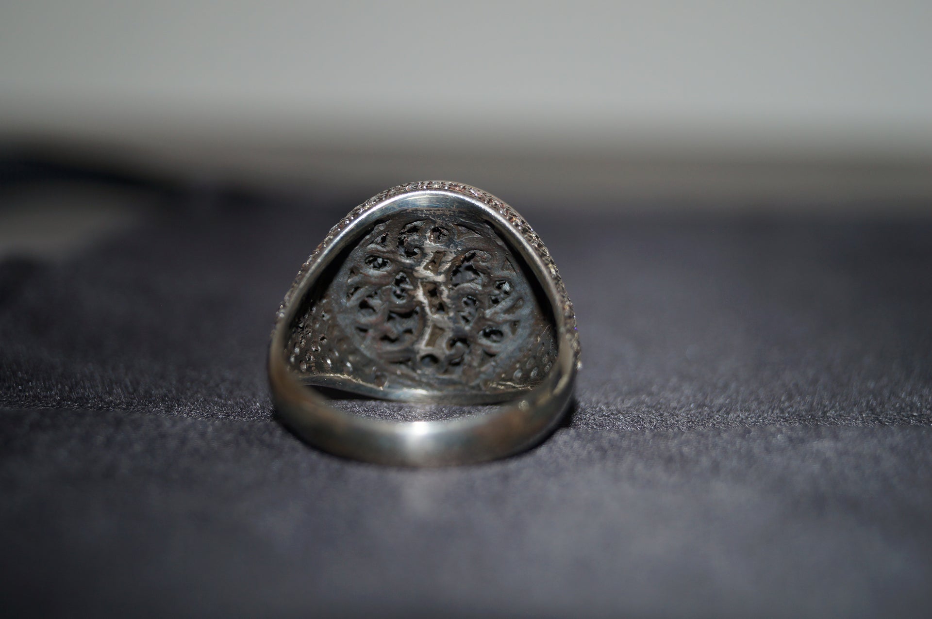 Lyxig Silverring 