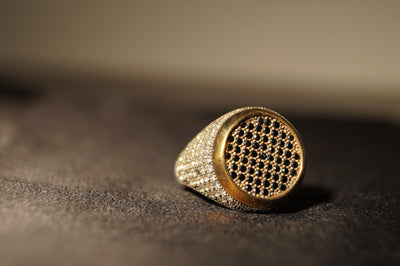 Lyxig Silverring 