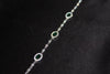 Emerald Grace – Lyxigt Armband i Äkta Silver med Gröna Naturliga Stenar