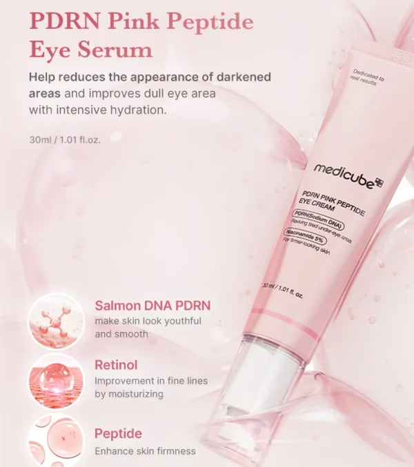 Medicube - PDRN Pink Peptide Eye Cream 30ml