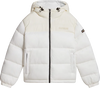 Napapijri a-hornelen puffer jacket in off white