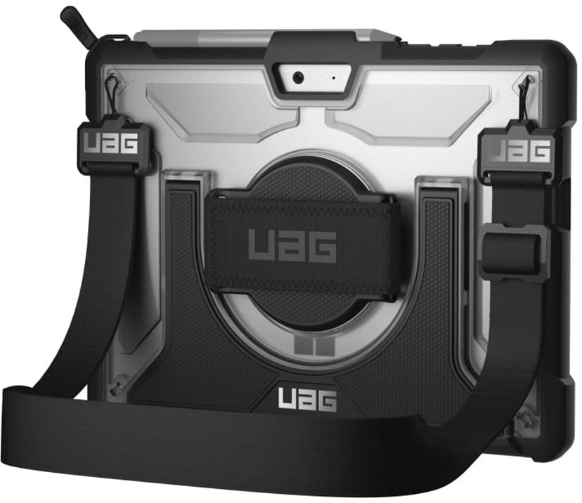 Plasma Case + Shoulder Strap Microsoft Surface Go Grå, Svart